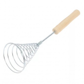 530367 Венчик с деревянной ручкой 