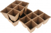 Картинка анонса товара «1054778 торфяные горшки квадрат/90*90*18шт/»
