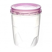 Банка пл. д/хранения продуктов 0,6л с-433