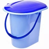 Ведро-туалет.18л М1316 голуб