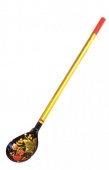 Ложка деревян.длин. руч. Хохлома