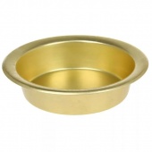 1343113 Таз 3л без ручки латунь /Россия/