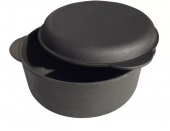 Кастрюля - казан чуг. тер 400*170 v-13л (Эколит) чуг/кр-ск ЭКз13К2