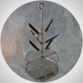 Тарелка Ёлочка с решёткой MDКерамика