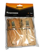 Мышеловка дерев. SPARTA 2шт