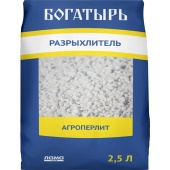 Картинка анонса товара «агроперлит 2,5л/богатырь разрыхлитель/»