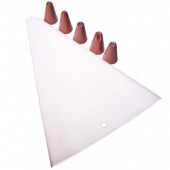 856-034 Набор кулинарный силик.(кондит.мешок,фигурные наконеч.)