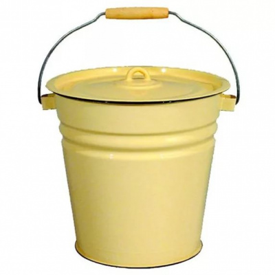 Ведро эмал. с/к б/декор. 12л 2с28 /Череповец/