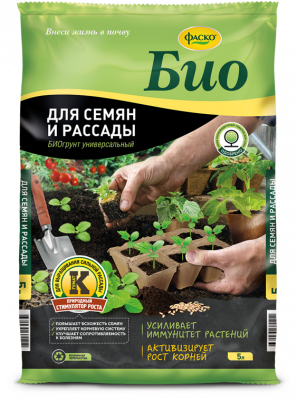 Детальная картинка товара «биогрунт для рассады 50л фаско»