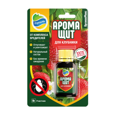 Детальная картинка товара «органик микс аромащит д/клубники от вредителей, 30мл»
