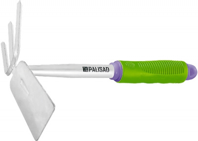 63008 Мотыжка комбин.  3 зуб. PALISAD
