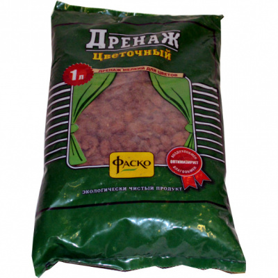 Дренаж цветочный 1л. мелк.ФАСКО