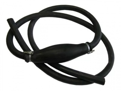 Шланг д/перекачки топлива (груша) 2хомута 12*2мм