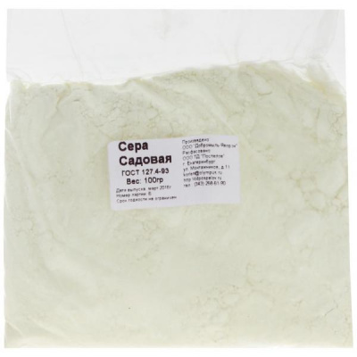 Сера садовая 100г