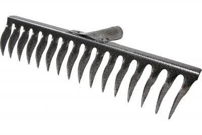 Детальная картинка товара «5873 грабли/витые/16 зубьев/рельсовая сталь/клепаные/»