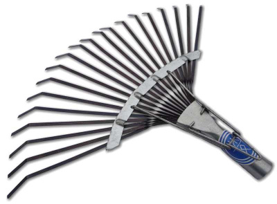 Грабли веерные 20зуб оцинк раздвижные ГВ-С647