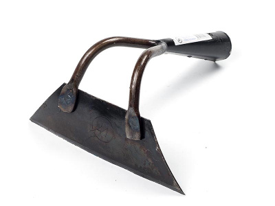 Тяпка самозаточная  прополочная 200х65мм Флорис (черная)