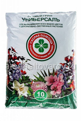 Грунт универсал 10л Скорая Помощь