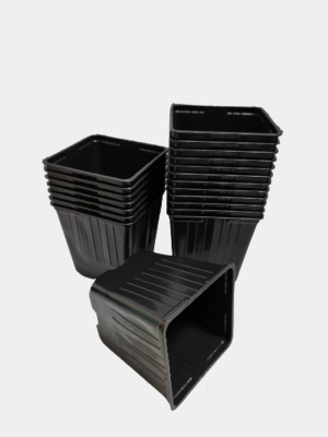 Детальная картинка товара «1332935 горшок д/рассады/квадрат/11*11*11/850мл/»