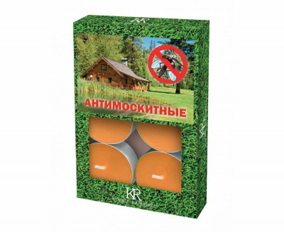 Детальная картинка товара «kukina raffinata свеча антимоскитная от комаров 6шт.»
