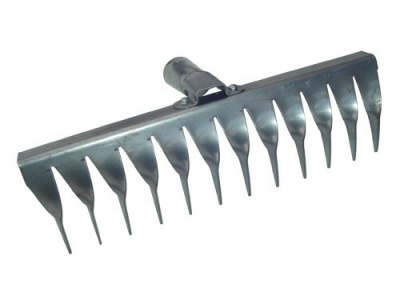 Грабли нержав. витые 12 зуб б/ч