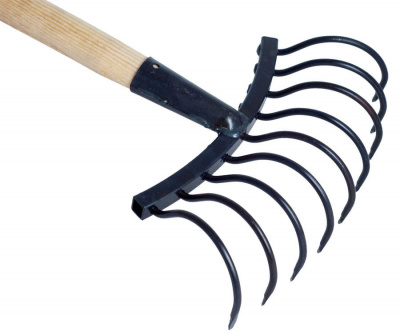 Волокуша грабли большие с черенком