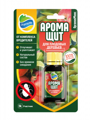 Детальная картинка товара «органик микс аромащит д/плодовых культур от вредителей, 30мл»