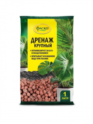 Детальная картинка товара «дренаж цветочный крупный 1л фаско»