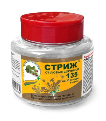 Детальная картинка товара «стриж 135г от сорняков зас»