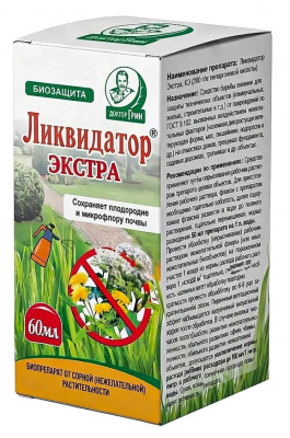 Детальная картинка товара «ликвидтор экстра 60мл  доктор грин»