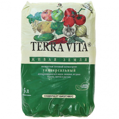 Детальная картинка товара «грунт живая земля универсал 5л» Детальная картинка товара «грунт живая земля универсал 5л»
