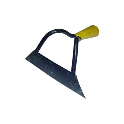 Тяпка самозаточная  прополочная 170*45мм Флорис (желтая)