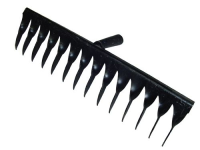 Грабли витые 14 зубцов б/ч широкий шаг