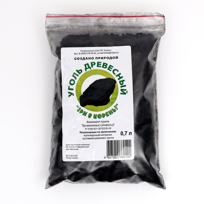 Детальная картинка товара «4182211 уголь древесный 0,7л »