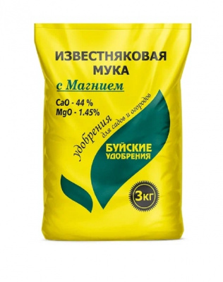 Детальная картинка товара «известняковая мука с магнием 3кг буй»