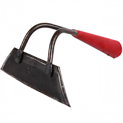 Тяпка самозаточная  прополочная 200*55мм Флорис (красная)