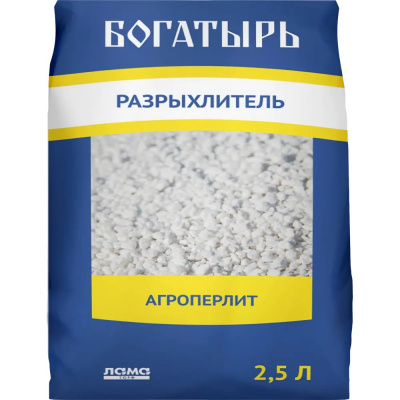 Детальная картинка товара «агроперлит 2,5л/богатырь разрыхлитель/»