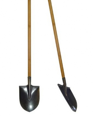 Лопата штыковая рельсовая сталь с/ч