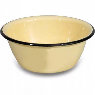 Миска эмалированная 0.8л б/дек 2с5